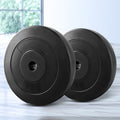 Everfit 5kg Weight Plates Standard 2pc Barbell Lifting