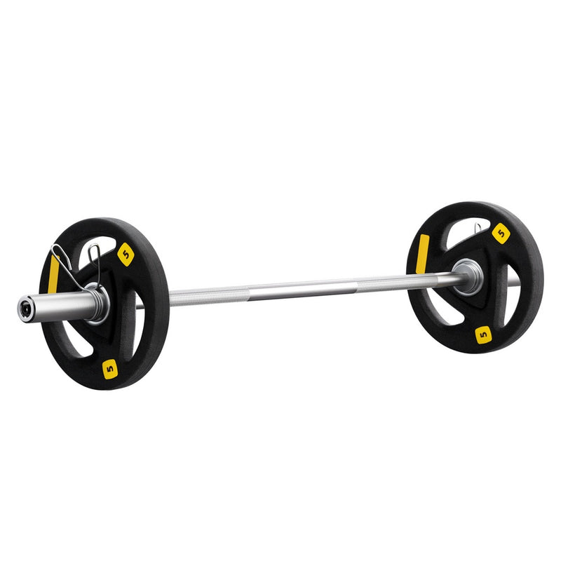 Everfit 16kg Barbells Set Dumbbells Weight Lifting Home Gym