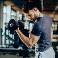 Everfit 25kg Dumbbell Set with Bench Weight Plates Dumbbells
