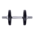 Everfit 15kg Dumbbell Set Weight Plates Lifting Bench Home Gym