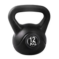 Everfit 12kg Kettlebell Set Weight Lifting Bench Dumbbells Home Gym