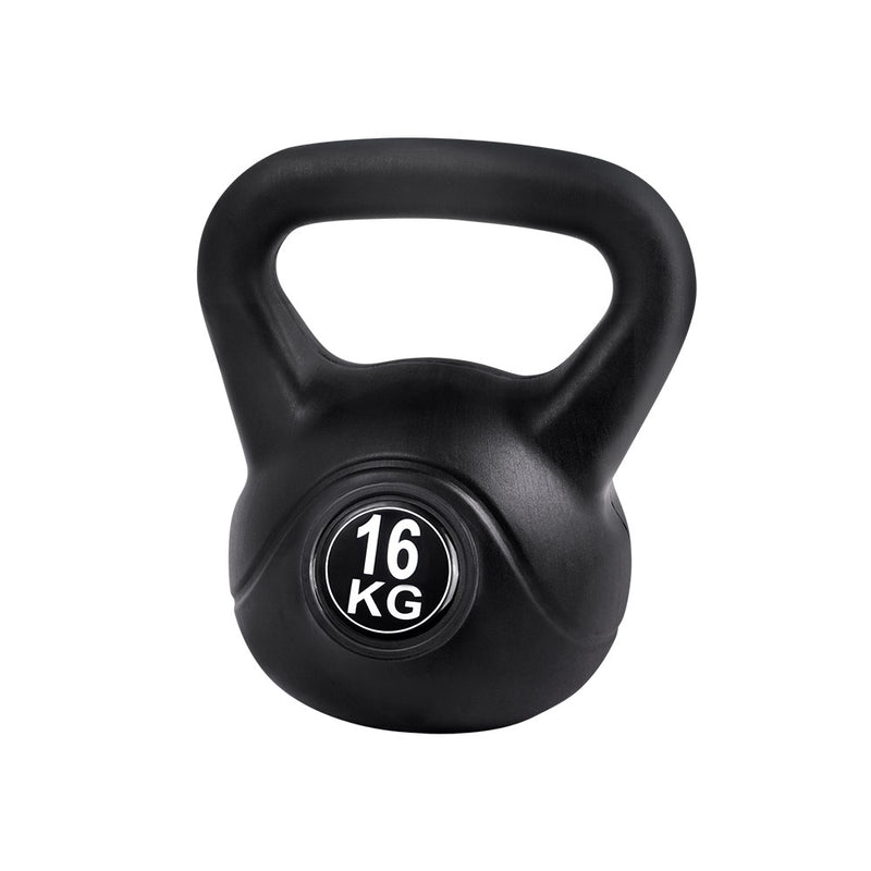 Everfit 16kg Kettlebell Set Weight Lifting Dumbbells Gym Home