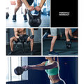 Everfit 16kg Kettlebell Set Weight Lifting Dumbbells Gym Home