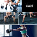 Everfit 4kg Kettlebell Set Weight Lifting Bench Dumbbells Gym Home