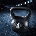 Everfit 4kg Kettlebell Set Weight Lifting Bench Dumbbells Gym Home