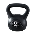 Everfit 8kg Kettlebell Set Weight Lifting Bench Dumbbells Gym Home