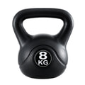 Everfit 8kg Kettlebell Set Weight Lifting Bench Dumbbells Gym Home