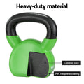 Everfit 8kg Kettlebell Set Weightlifting Bench Dumbbells Gym Home