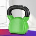 Everfit 8kg Kettlebell Set Weightlifting Bench Dumbbells Gym Home