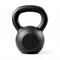 Everfit 16kg Cast Iron Kettlebell Powder Coating Flat Bottom Home Gym