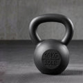 Everfit 16kg Cast Iron Kettlebell Powder Coating Flat Bottom Home Gym