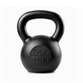 Everfit 20kg Cast Iron Kettlebell Powder Coating Flat Bottom Home Gym