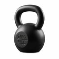 Everfit 24kg Cast Iron Kettlebell Powder Coating Flat Bottom Home Gym