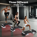 Everfit 3 Level Aerobic Step Adjustable Stepper Home Workout