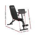 Everfit Adjustable Weight Bench Preacher Curl Dumbbell 260kg