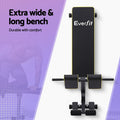 Everfit Roman Chair Adjustable Weight Bench Strength Training Preacher