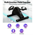 Everfit Pedal Exerciser Mini Bike Under Desk Cross Trainer