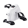 Everfit Pedal Exerciser Under Desk Bike Mini Cross Trainer White