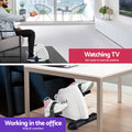 Everfit Pedal Exerciser Under Desk Bike Mini Cross Trainer White