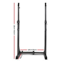 Everfit Weight Bench Adjustable Squat Rack 300kg Home Gym