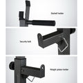 Everfit Weight Bench Adjustable Squat Rack 300kg Home Gym