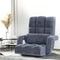 Artiss Floor Chair Lounge Swivel Charcoal