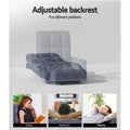 Artiss Floor Chair Lounge Swivel Charcoal