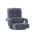 Artiss Floor Chair Lounge Swivel Charcoal