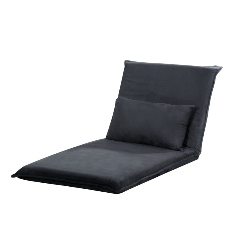 Artiss Floor Sofa Bed Folding Foam Lounge Chair Recliner Camping
