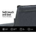 Artiss Floor Sofa Bed Folding Foam Lounge Chair Recliner Camping