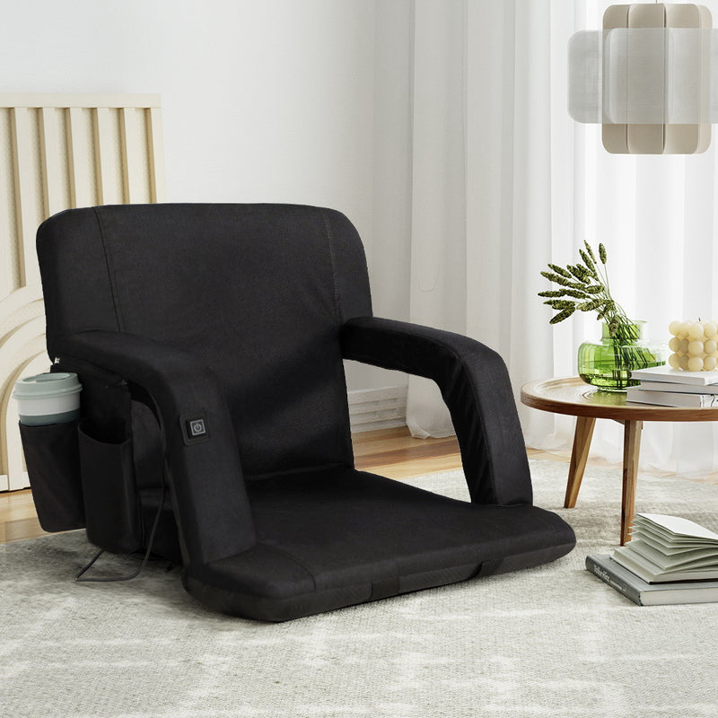 Artiss Sofa Bed Lounge Chair Heated Recliner Futon Folding