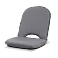 Artiss Floor Lounge Sofa Chair Grey Camping Recliner