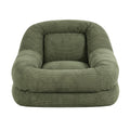 Artiss Armchair Floor Chair Couch Recliner 1 Seater Cloud Chaise Lounge Corduroy Green