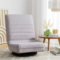 Artiss Swivel Floor Chair 360 Adjustable Grey Foldable Lounge Seat