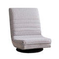 Artiss Swivel Floor Chair 360 Adjustable Grey Foldable Lounge Seat