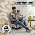 Artiss 4PCS Swivel Floor Chair 360 Adjustable Foldable Grey