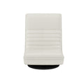 Artiss Floor Chair Lounge Sofa Swivel Foldable Linen White