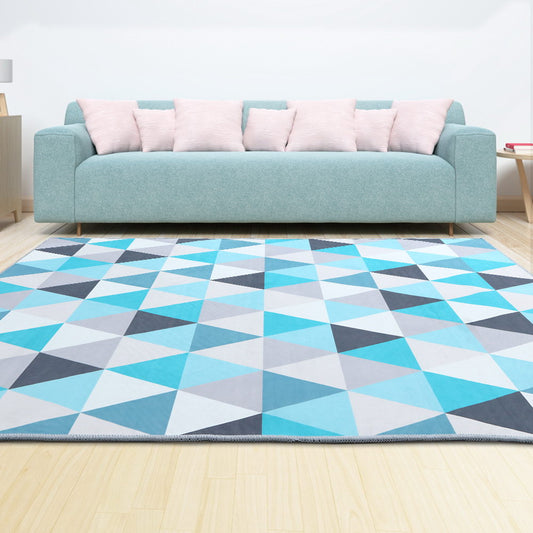 Artiss Rug 200x290cm Large Soft Modern Carpet Short Pile Tria