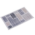 Artiss Floor Rug 50x80cm Velvet Non-Slip Bath Mat Soft Doormat
