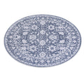 Artiss 120 cm Roung Rugs for Living Room Pad-Free Dense Dot Backing Stops Slipping & Robot Vacuum Friendly, Vintage Carpet for Reading Nook Dining Area, 100% Polyester Washable