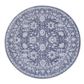 Artiss 120 cm Roung Rugs for Living Room Pad-Free Dense Dot Backing Stops Slipping & Robot Vacuum Friendly, Vintage Carpet for Reading Nook Dining Area, 100% Polyester Washable