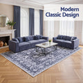 Artiss Floor Rug 240x340cm Soft Velvet Washable Area Carpet Mat