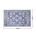 Artiss Floor Rug 50x80cm Velvet Non-Slip Bath Mat Doormat