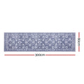 Artiss Hallway Runner Rug 80x300cm Velvet Washable Kitchen Mat