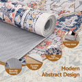 Artiss Floor Rug 200x290cm Large Washable Carpet Grey