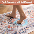 Artiss 60 x 120 cm Runner Rugs For Living Room No Heavy Rubber Crease-Free Foldable Design For Kitchen Entryway And Bedroom 100% Polyester Water-repellent Resistant Non-Shedding