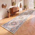 Artiss 60 x 300 cm Runner Rugs For Living Room No Heavy Rubber Crease-Free Foldable Design For Kitchen Entryway And Bedroom 100% Polyester Water-repellent Resistant Non-Shedding