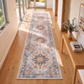 Artiss 60 x 300 cm Runner Rugs For Living Room No Heavy Rubber Crease-Free Foldable Design For Kitchen Entryway And Bedroom 100% Polyester Water-repellent Resistant Non-Shedding