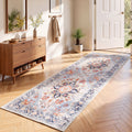 Artiss 80 x 180 cm Runner Rugs For Living Room No Heavy Rubber Crease-Free Foldable Design For Kitchen Entryway And Bedroom 100% Polyester Water-repellent Resistant Non-Shedding
