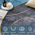 Artiss Floor Rug 240x340cm Geometric Area Carpet Modern Large